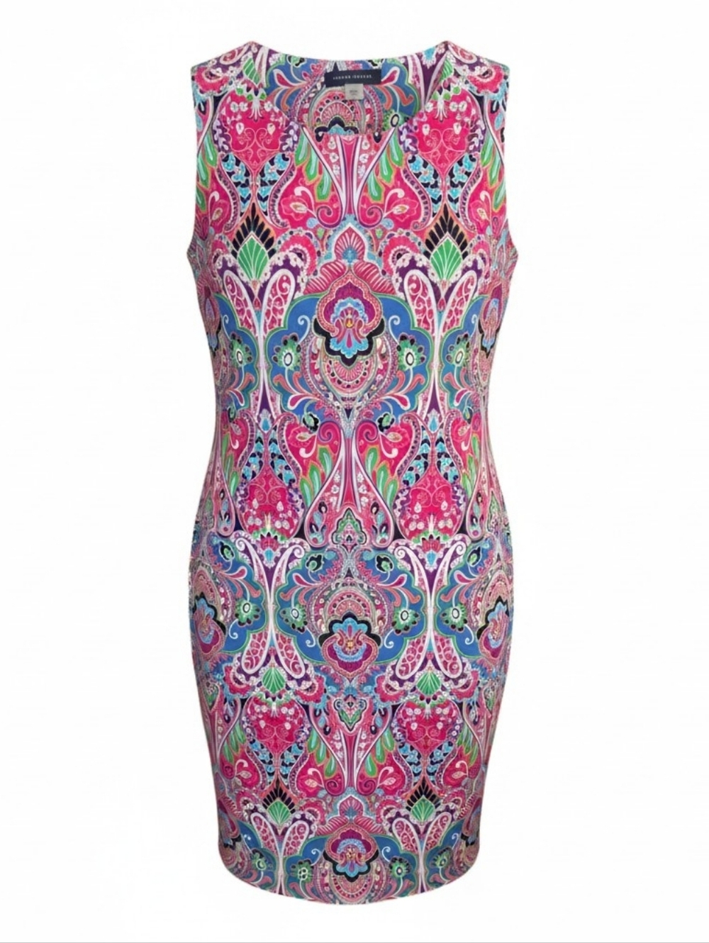 🔴Tommy Hilfiger Pink Paisley Midi  Dress